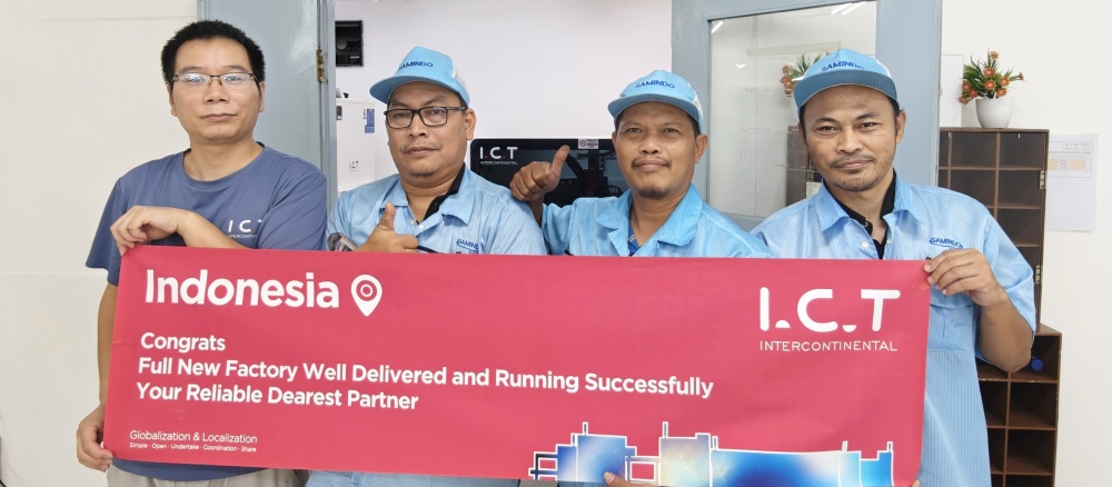 I.C.T Technical Support in Indonesia. I.C.T Endonezya'da teknik destek.