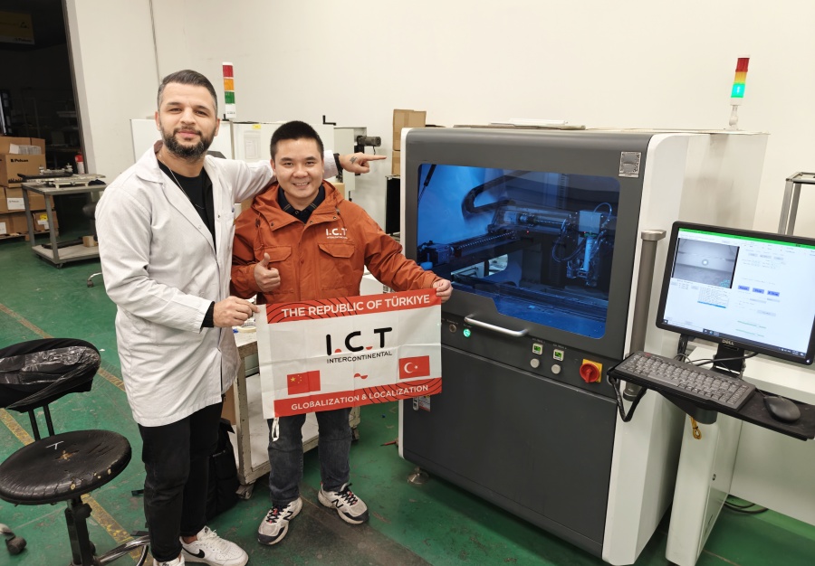 I.C.T Support for dispensing machine I.C.T Dağıtım makinesi için destek