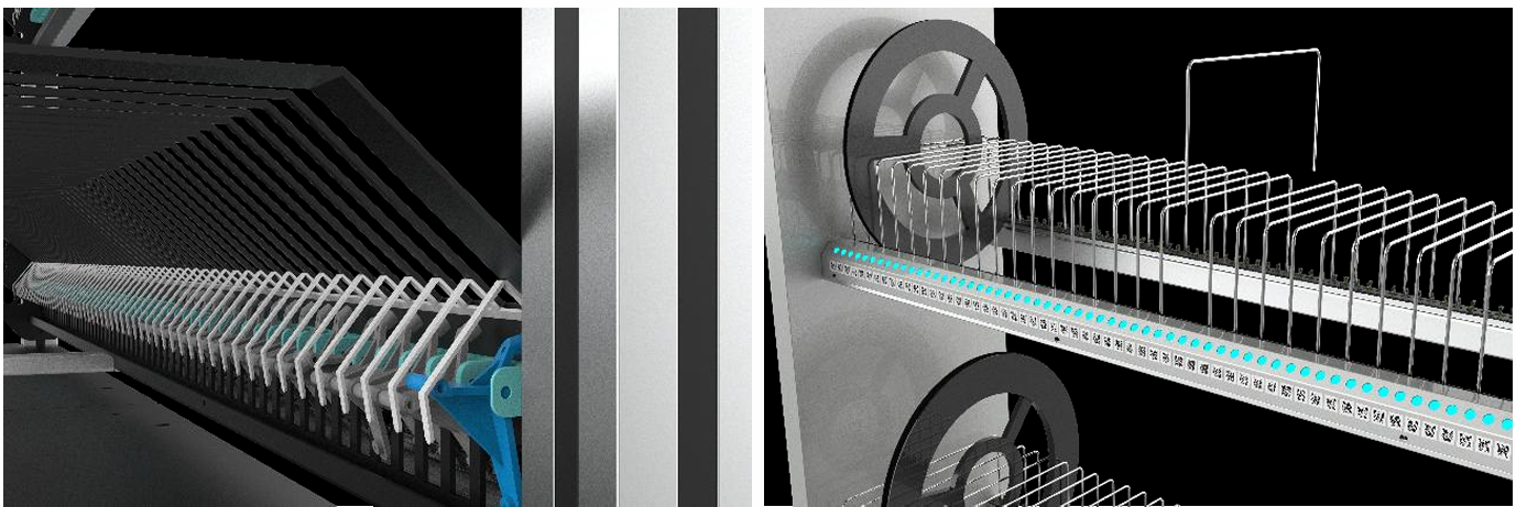 SMT Intelligent Storage Rack SMT akıllı depolama rafı