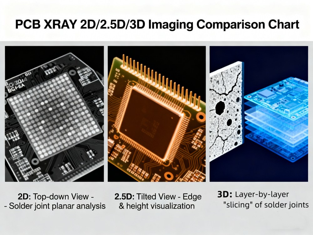 PCB X-RAY 2D 3D Imaging Comparison Chart ~!phoenix_varIMG37!~