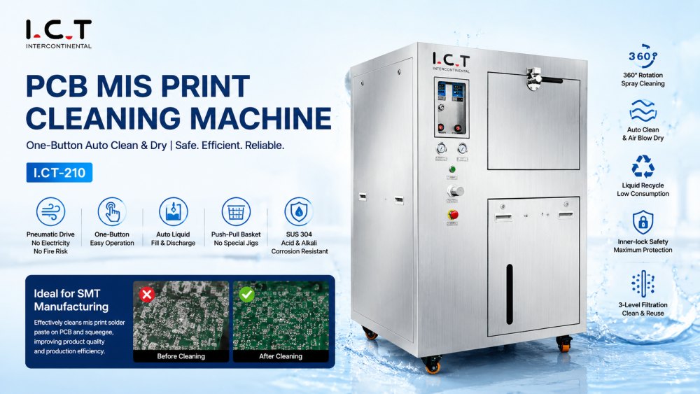 PCB Mis Print Cleaning Machine PCB MIS Baskı Temizleme Makinesi