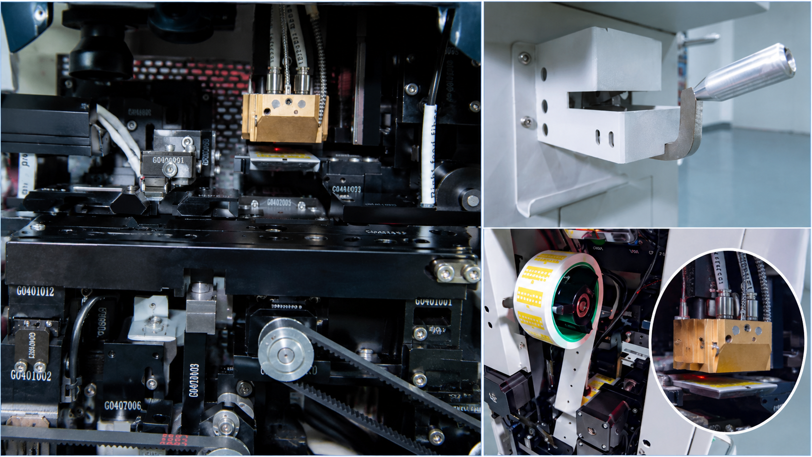 Cutter module+Splicing module Kesici modül+Ekleme modülü