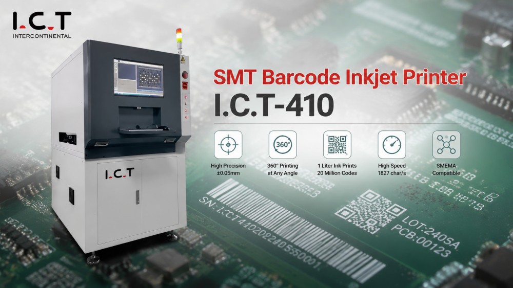SMT barcode Inkjet printer SMT barkodlu Mürekkep Püskürtmeli yazıcı