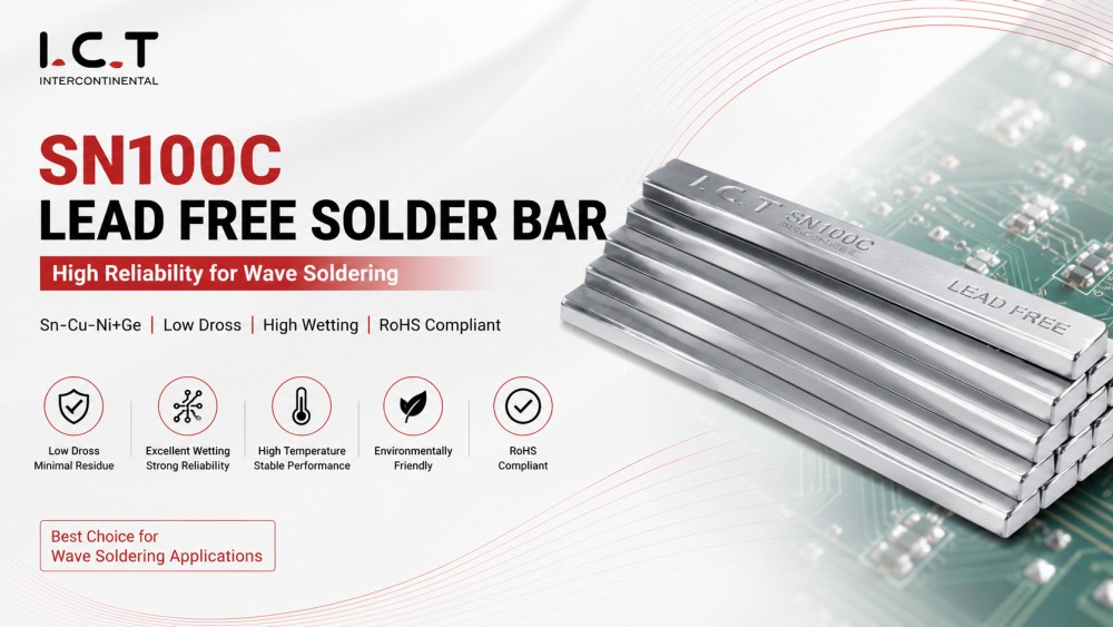 SN100C Lead Free Solder Bar SN100C Kurşunsuz Lehim Çubuğu