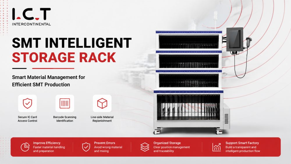 SMT Intelligent Storage Rack SMT akıllı depolama rafı