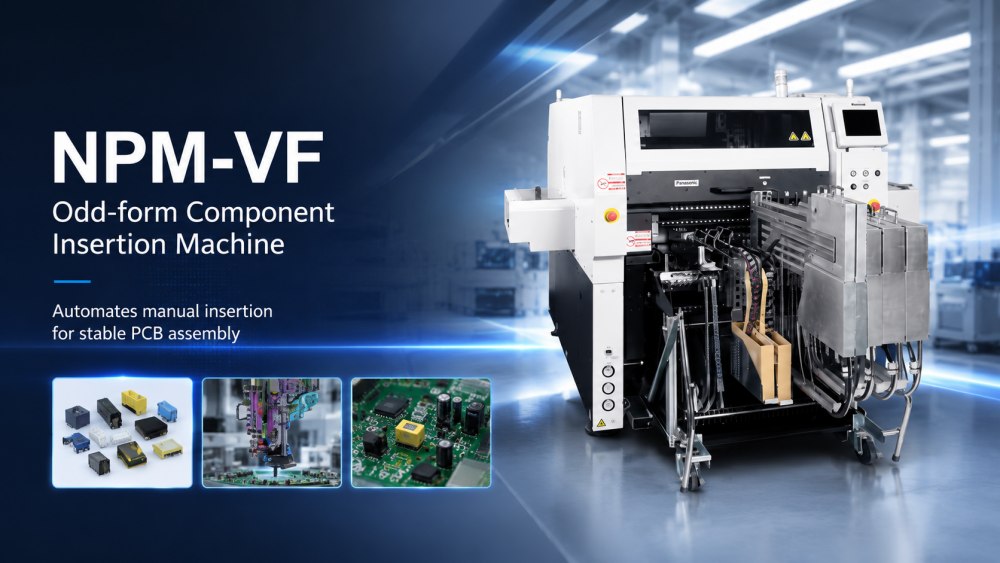 Odd-form Component Insertion Machine NPM-VF Tek Biçimli Bileşen Ekleme Makinesi NPM-VF