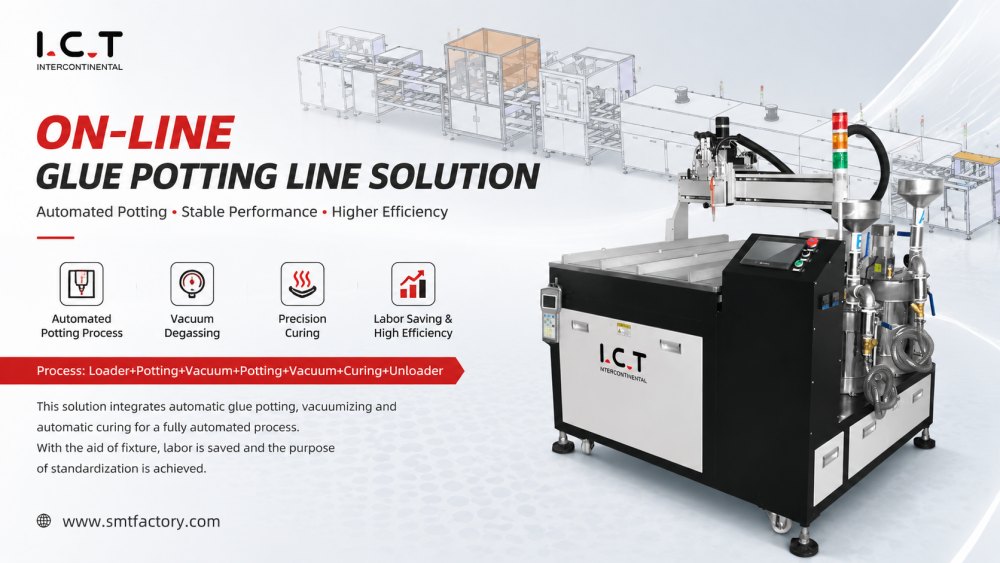 Glue Potting Line Solution Tutkal Saksı Hattı Çözümü