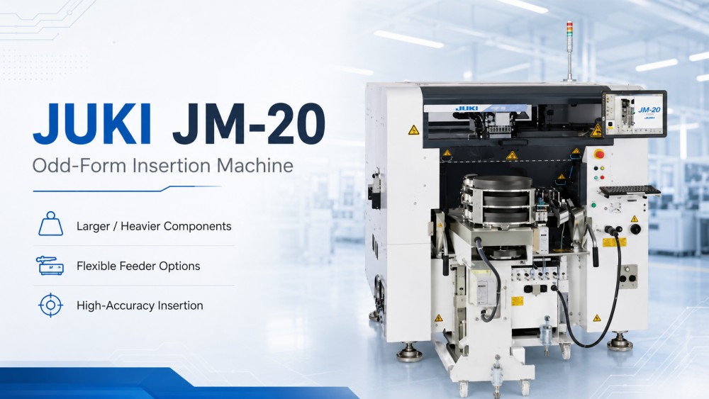 JUKI Odd-form Insertion Machine JUKI Tek Biçimli Ekleme Makinesi