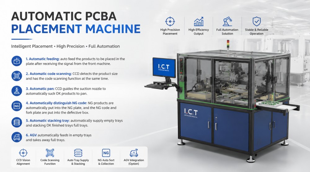 PCBA placement machine PCBA yerleştirme makinesi