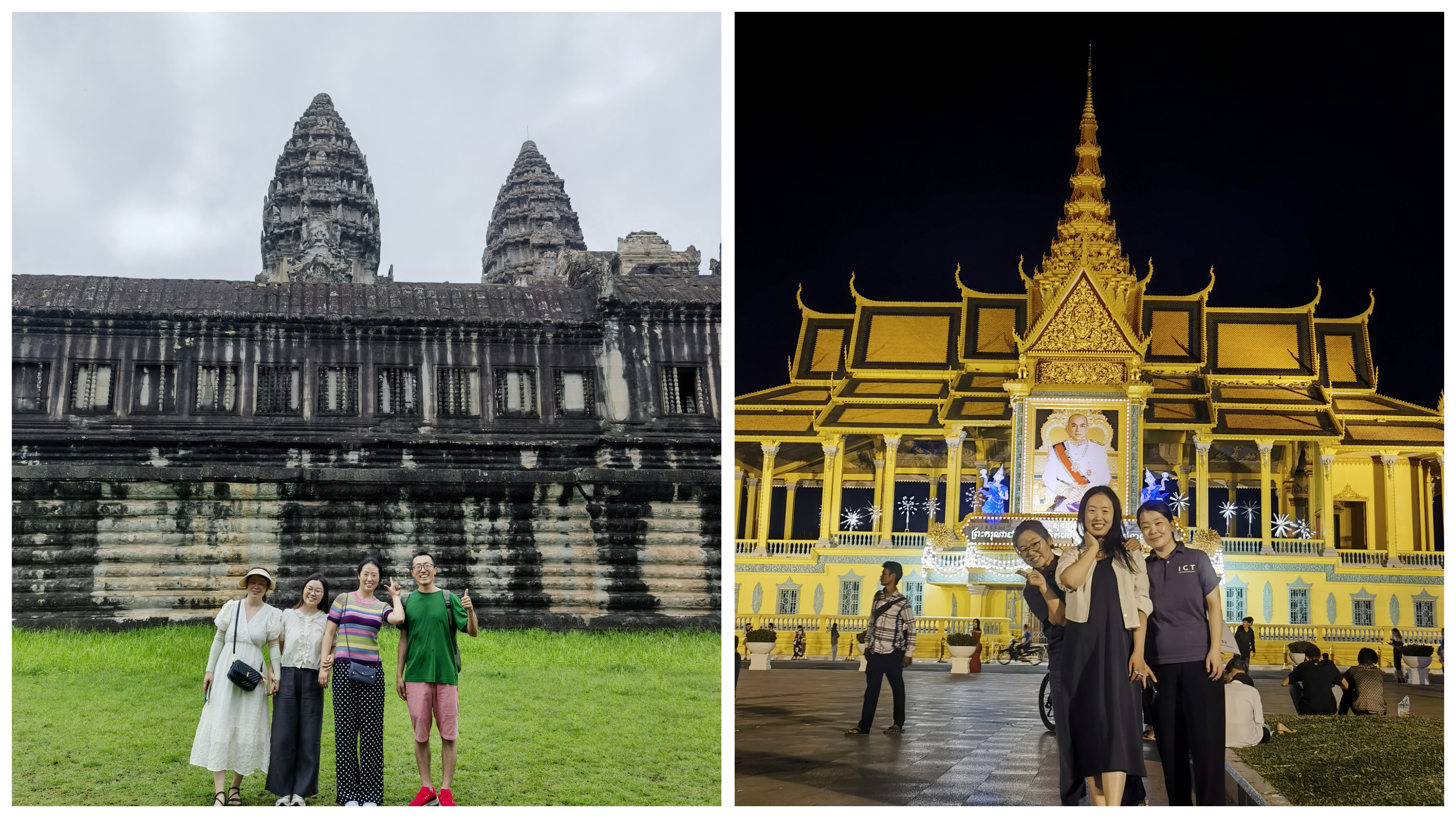 Kamboçya'nın Büyük Sarayı ve Angkor Wat