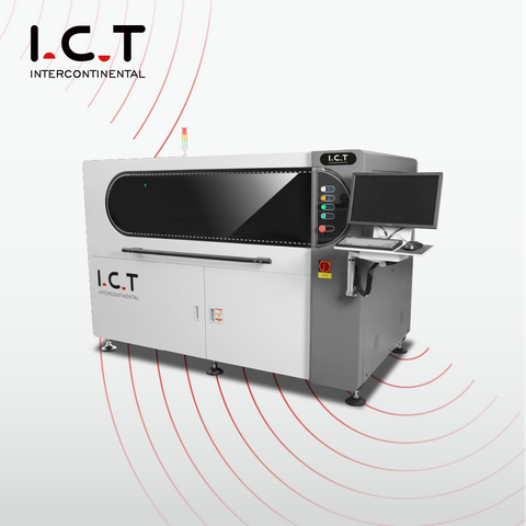 I.C.T-1200 |1,2 Metre SMT Tam Otomatik LED stensil Yazıcı