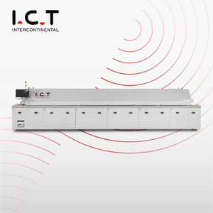 I.C.T-L24 |Profesyonel Özelleştirilmiş 24 Bölgeli PCB SMT Reflow Fırın Makinesi