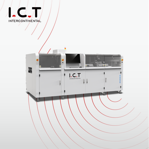 I.C.T PCBA fabrikanızda PCB için Yüksek Dijital Otomatik Seçmeli Çevrimiçi Lehimleme dalga makinesi