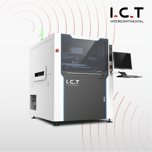 Tam Otomatik Çevrimiçi SMT LED Ekran Çerçevesi Lehim Pastası Yazıcısı İleri Teknoloji Model I.C.T-6534