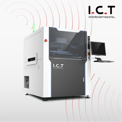 Tam Otomatik Çevrimiçi SMT LED Ekran Çerçevesi Lehim Pastası Yazıcısı İleri Teknoloji Model I.C.T-6534