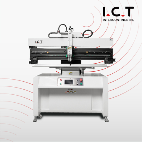 Stencil Yazıcı Lehim Pastası Yüksek Hassasiyetli PCB SMT Baskı Otomatik Makinesi