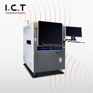 I.C.T-510 |3D Lazer Etiket Baskı Makinesi Yeşil Renkli Lazer İşaretleme Makinesi