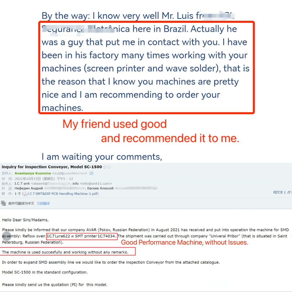 I.C.T | Tam otomatik SMT lehim pastası stensil yazıcı makinesi yüksek hassasiyetli baskı makinesi