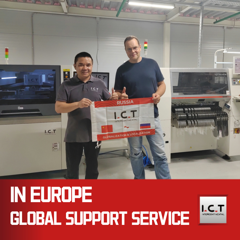 I.C.T | SMD Lehim Pastası Baskı Makinesi SMT Manuel Yazıcı