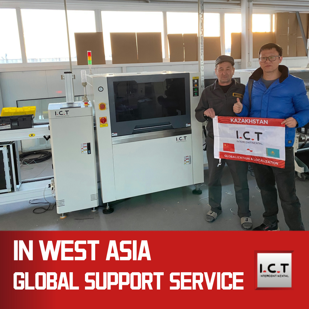 I.C.T | SMT Bağlantı konveyör Sistem Kartı Yığınlayıcı konveyör Fabrika Fiyatı