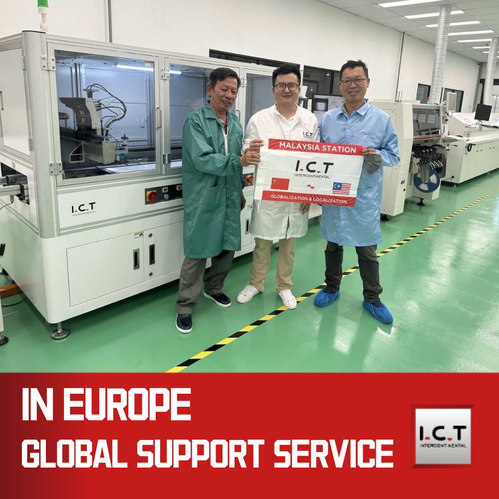 I.C.T | SMT çevre birimleri PCB led ampul dağıtım yapıştırıcıpu tutkal Makinesi