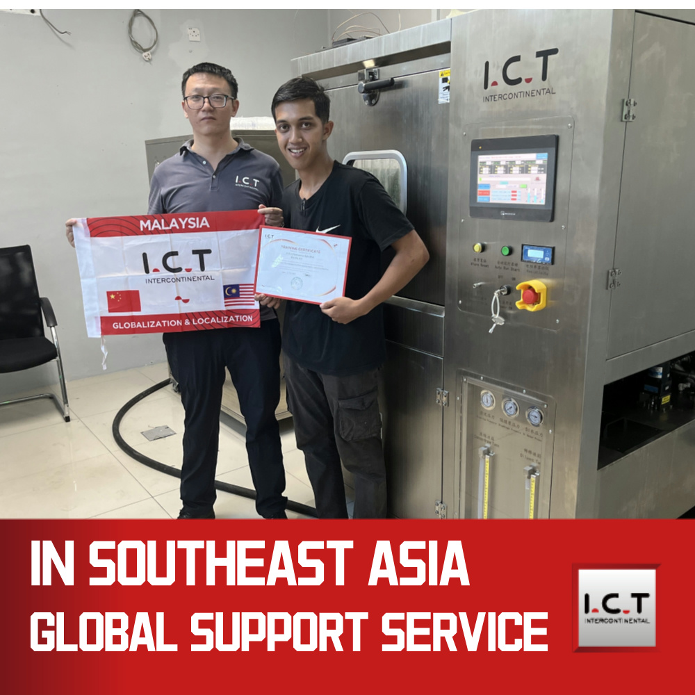 I.C.T-6300 | SMT Otomatik PCBA Çevrimiçi Temizleme Makinesi