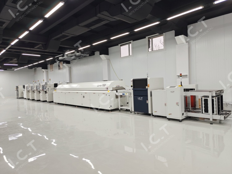 &Ouml;zbekistan'da I.C.T SMT Hattı