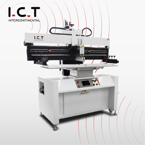 I.C.T-P15 |Yüksek Hızlı SMT stensil Yazıcı Makinesi Yarı Otomatik Modeli