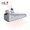 I.C.T |7 Seviyeli Yeniden Akışlı Fırın Rayları SMT konveyör Shmerma 450mm 