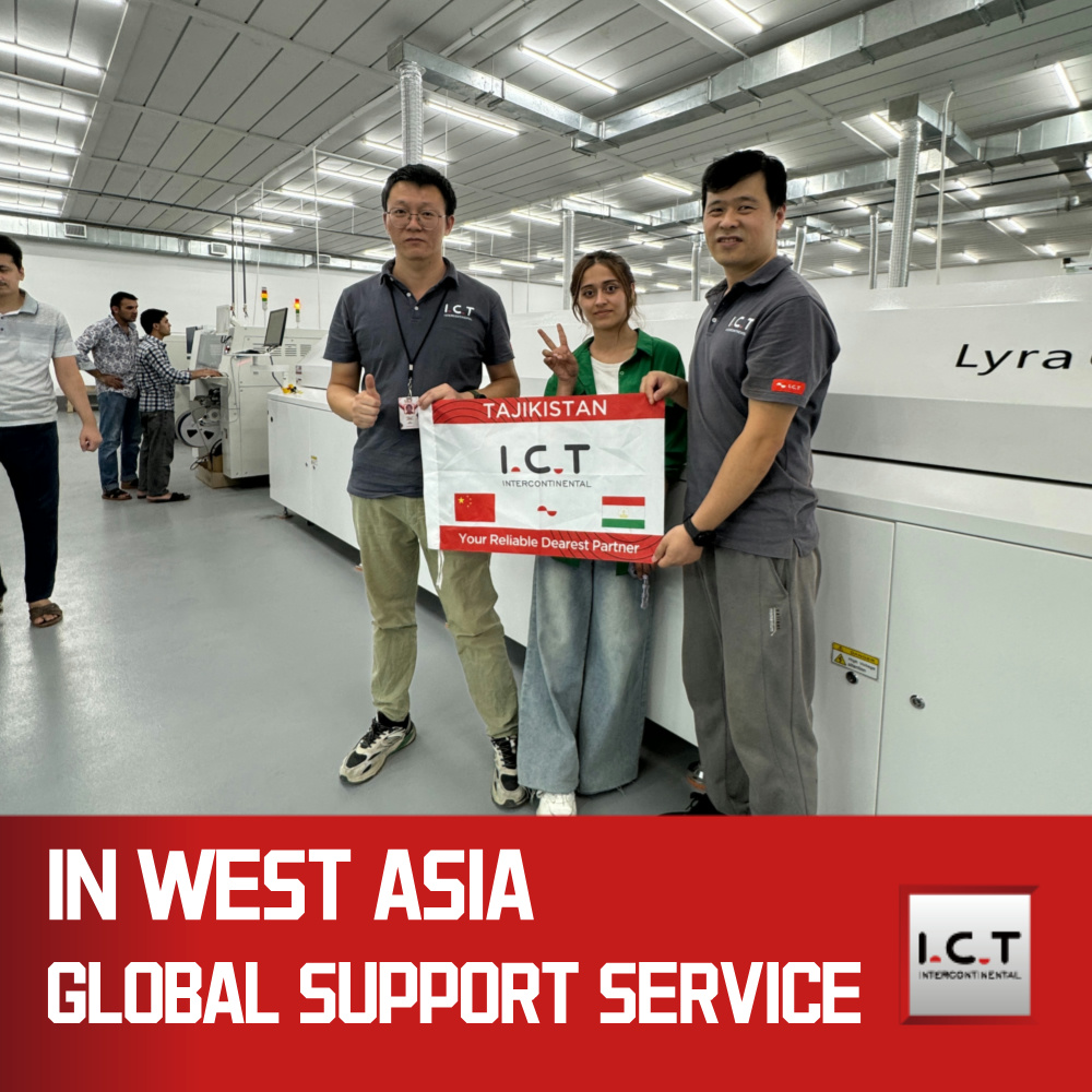 I.C.T | Kik Reflow Fırın Profiler Reflow Lehimleme Fırını Makinesi Uygun Maliyetli