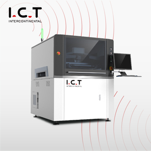 I.C.T-6561 |Tam Otomatik PCB Yazıcı Lehim Pastası Baskı SMT Makinesi