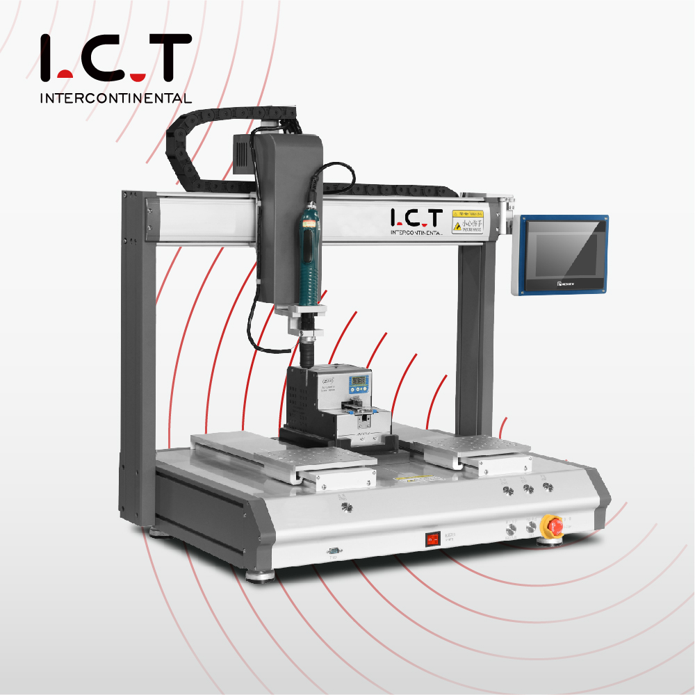 I.C.T-SCR540 |Masaüstü Otomatik Sabitleme Hat İçi Sabitleme Vidası Robot Ünitesi 