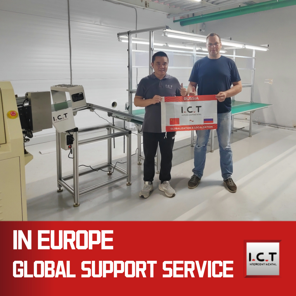 I.C.T | SMT DIP Kurşunsuz Dalga Lehimleme Makinesi | I.C.T-W2