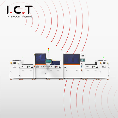 I.C.T丨SMT Uyumlu PCBA PCBA'lar için Seçici Kaplama Hattı Çözümü