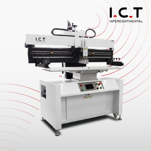 ICT SMT Yarı Otomatik Stencil Yazıcı Lehim Pastası Baskı Makinesi