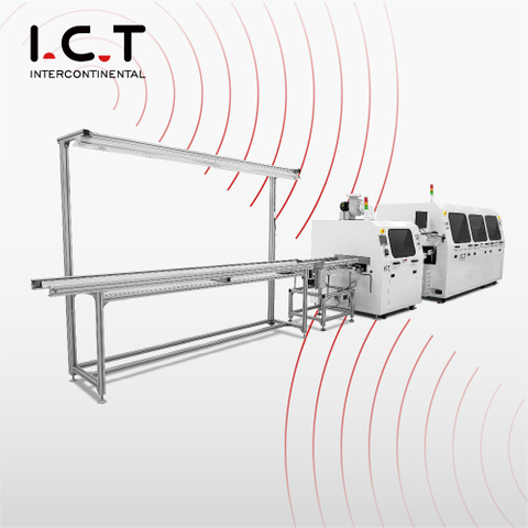 I.C.T-Acrab350 |Yüksek Kararlılık DIP PCB Azot Dalga Lehimleme Makinesi