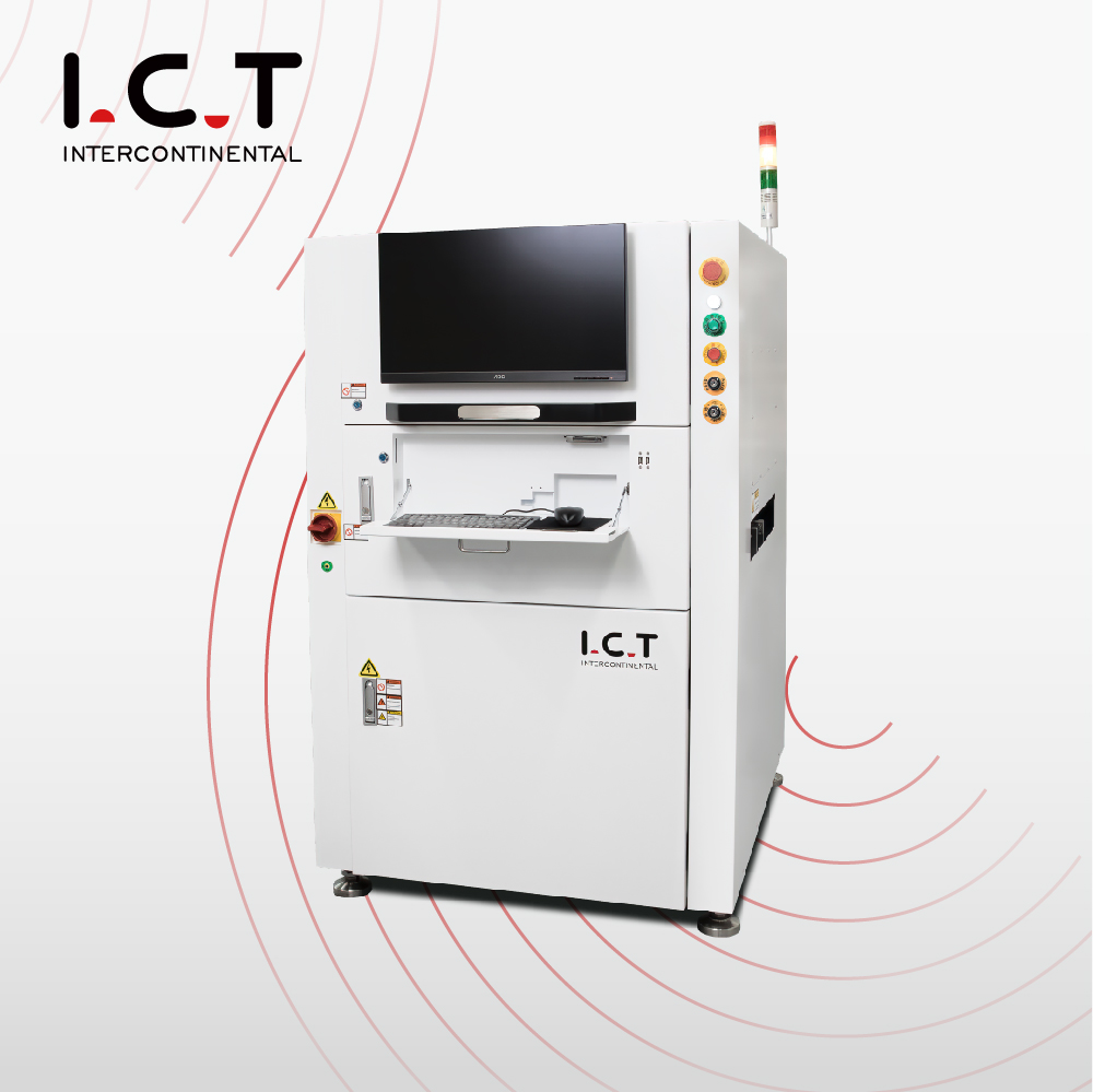 smt'de ICT-S400 3d lehim pastası spi muayene makinesi