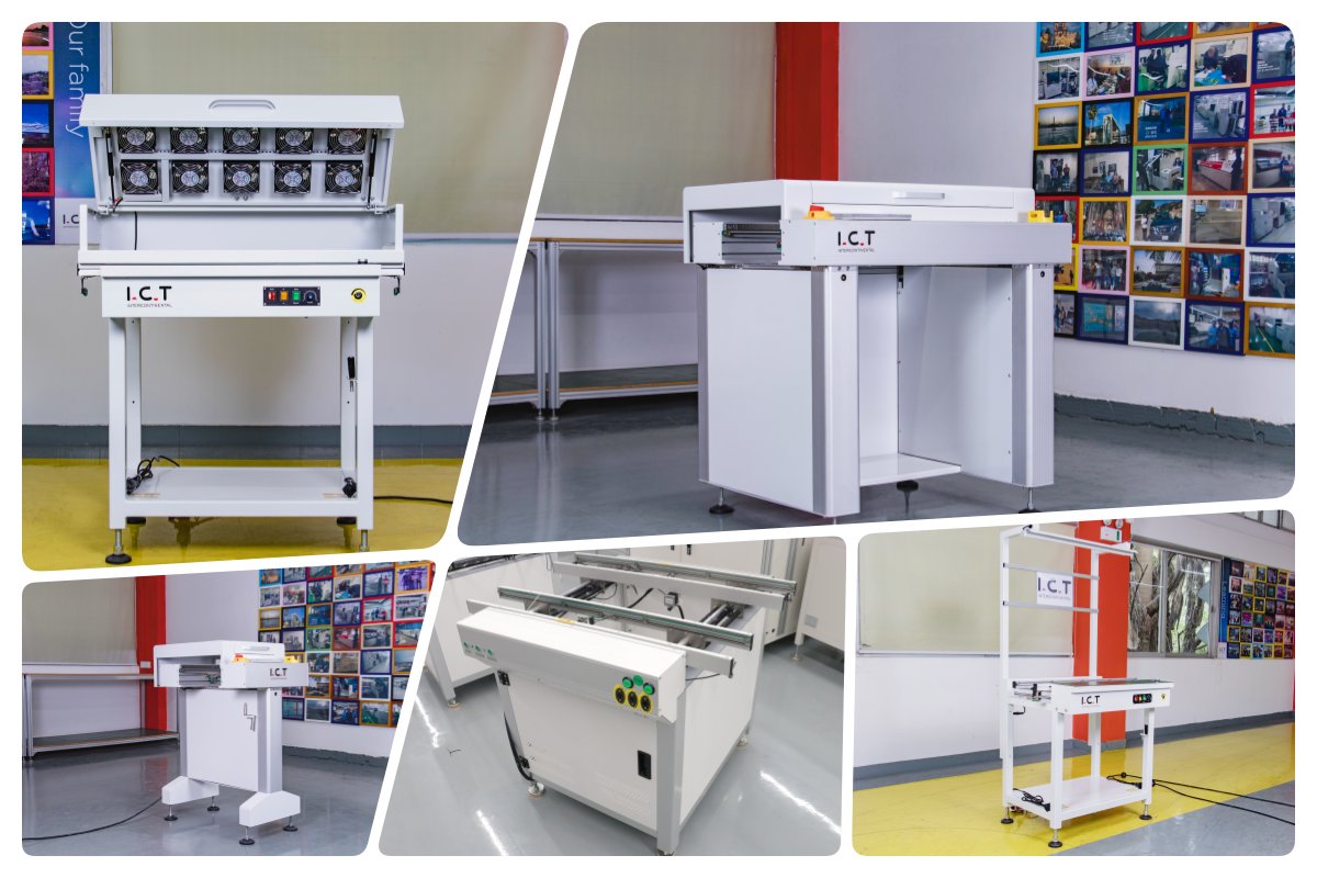 1-3 PCB konveyör Tür