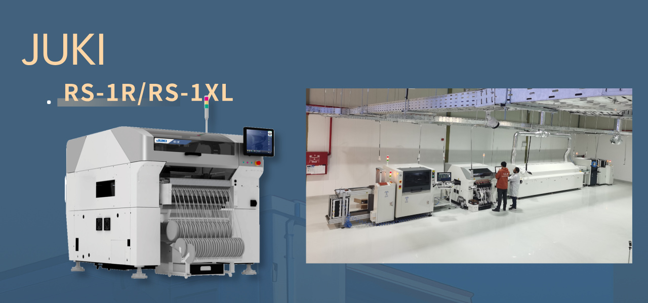 JUKI Alma ve yerleştirme makinesi RS-1R RS-1XL