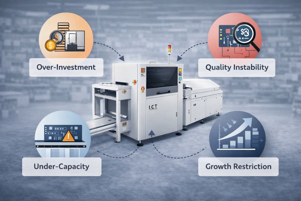 SMT fabrika veya &uuml;retim hattı