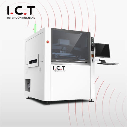 ICT-4034 Yüksek Kaliteli Tam Otomatik SMT PCB Baskı Makinesi