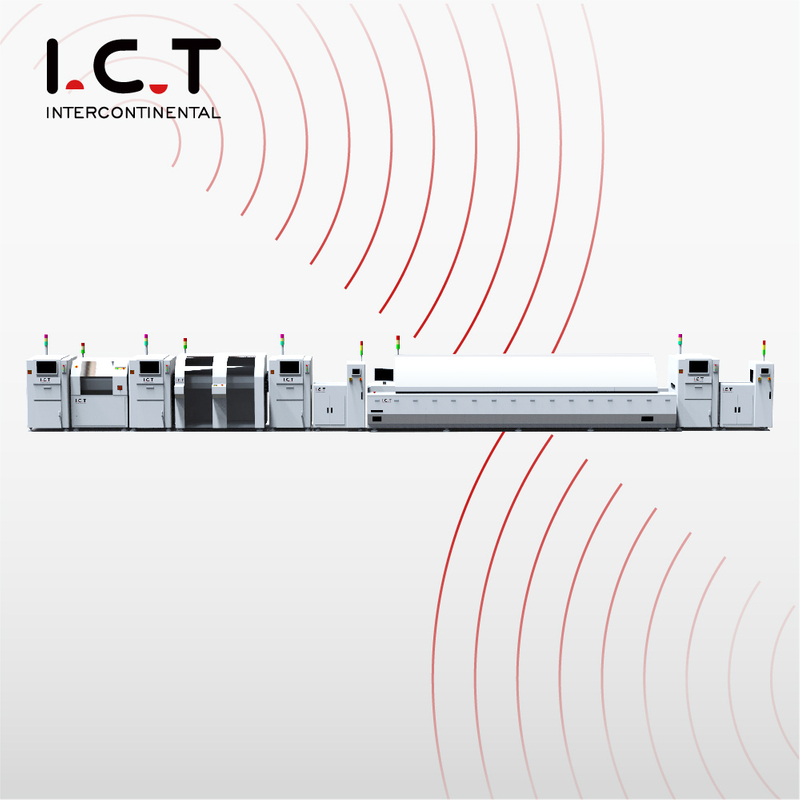 I.C.T | Dize Led lamba 5mm montaj hattı