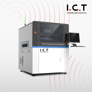 I.C.T | Tamamen SMT Lehim Yapıştır LED Işık Otomatik Otomatik PCB Lehim Yazıcı Makinesi