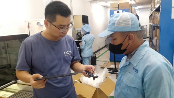 I.C.T Endonezya'da depaneling makinesi ile EMS için küresel teknik destek