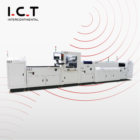 I.C.T丨SMT PCBA PCB için Uyumlu Kaplama Püskürtme Makinesi
