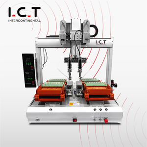 I.C.T | Otomatik İki kafalı çift lehim lehimleme robotu Elektronik kitler