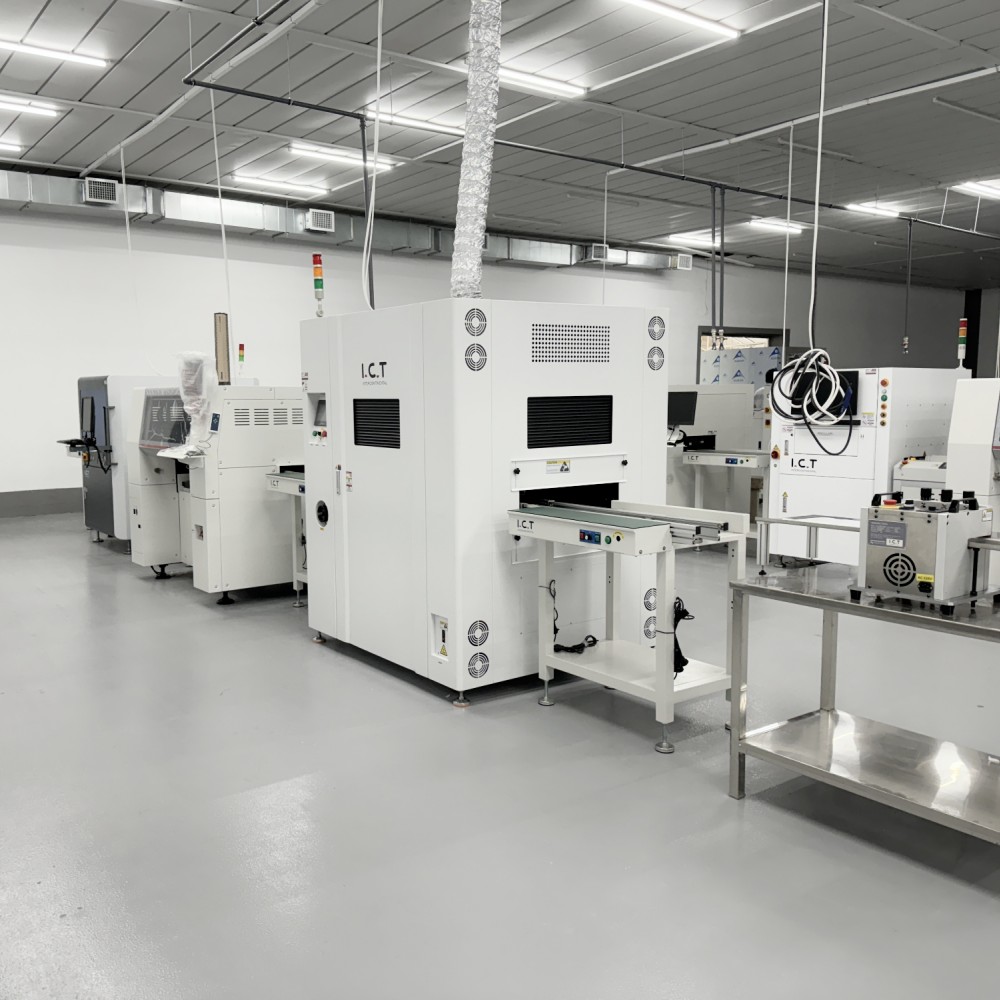 I.C.T-D1200 | SMT Hattı İçin Çevrimiçi Jet Dağıtım Makinesi