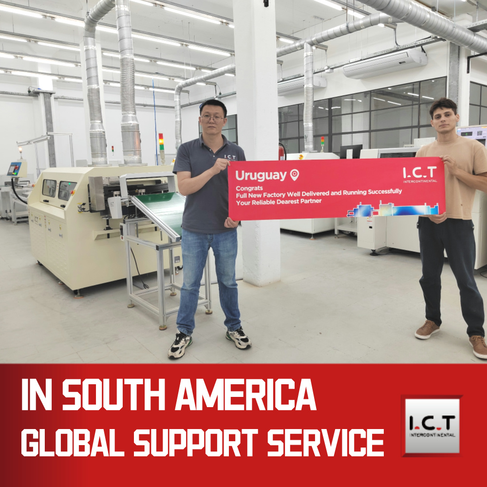 I.C.T | Isı Eşanjörü için Daldırma Lehimleme Makinesi PCB Dalga Lehimleme THT Makinesi