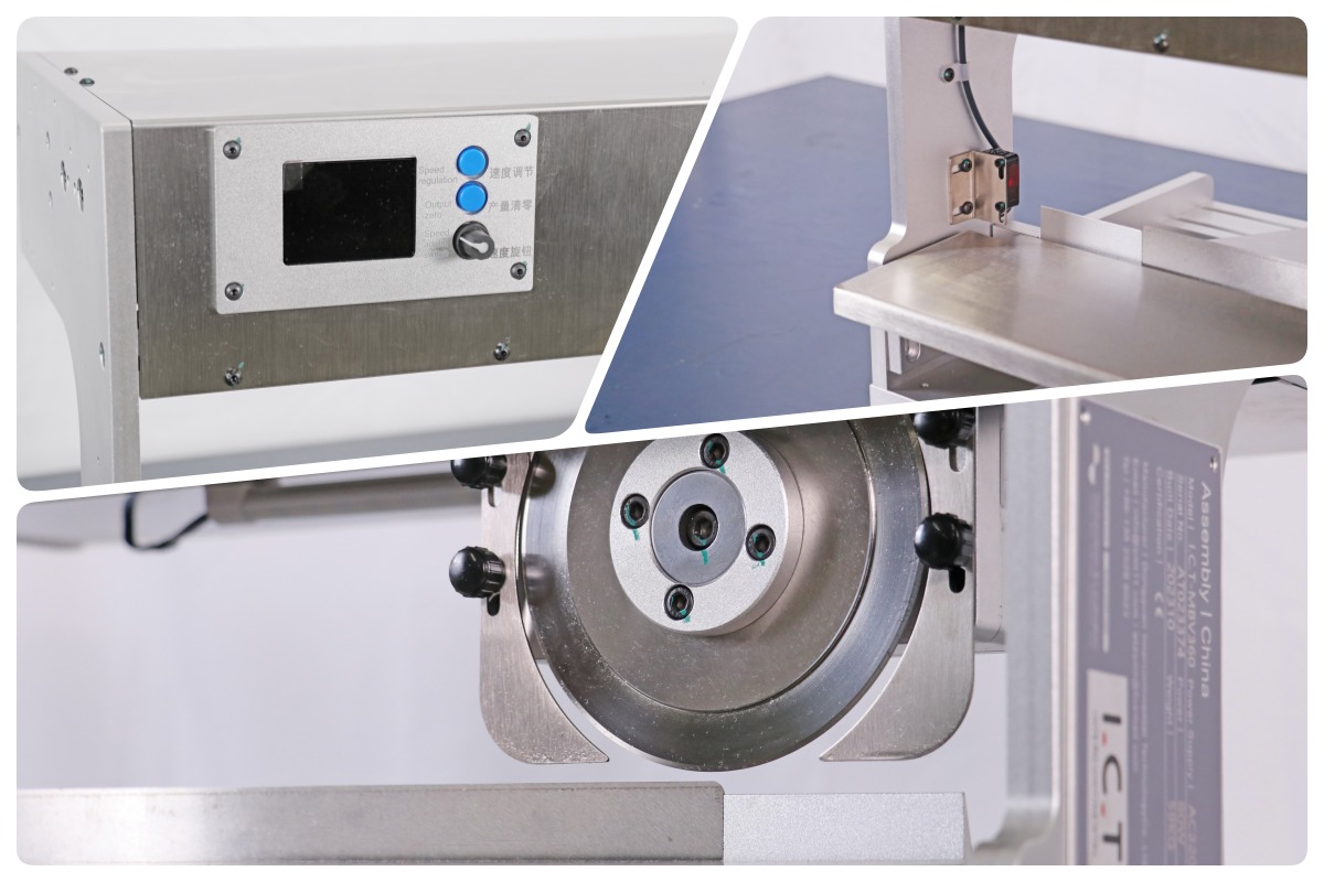 1-3 Hareketli Bı&ccedil;ak PCB Panel A&ccedil;ma Makinesi