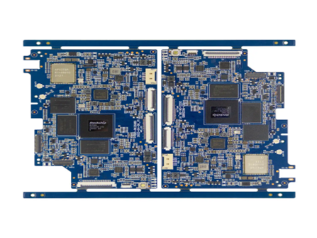 Bir tablet bilgisayarın PCB kartı